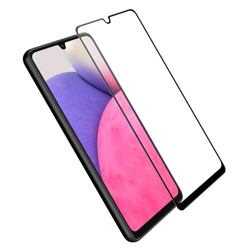 Nillkin CP+PRO itin plonas viso ekrano grūdintas stiklas su 0,2 mm rėmeliu 9H Samsung Galaxy A33 5G juodas