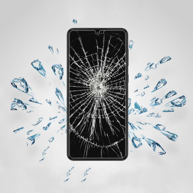 Nillkin CP+PRO itin plonas viso ekrano grūdintas stiklas su 0,2 mm rėmeliu 9H Samsung Galaxy A33 5G juodas