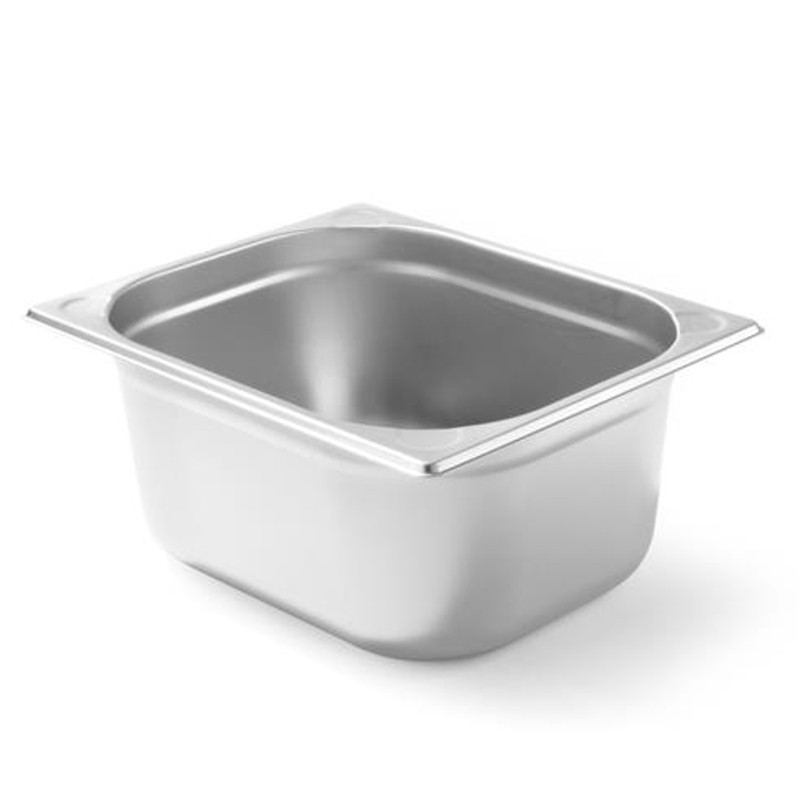 Kitchen Line GN 1/2 plieninis konteineris, aukštis 100 mm - Hendi 806333