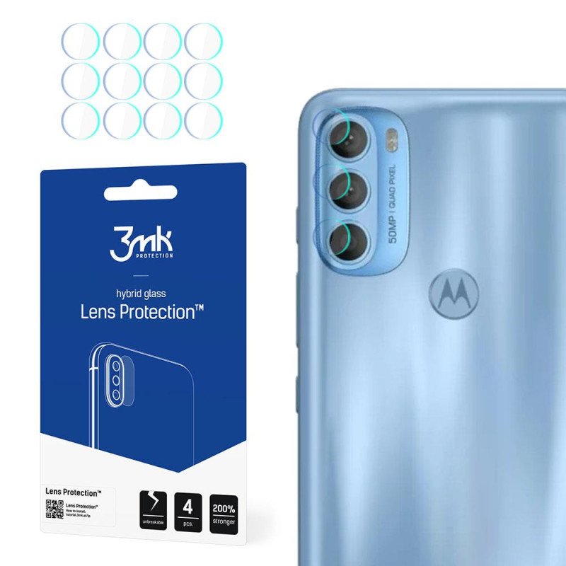 3mk Lens Protection™ hibridinis fotoaparato stiklas, skirtas Motorola Moto G71 5G