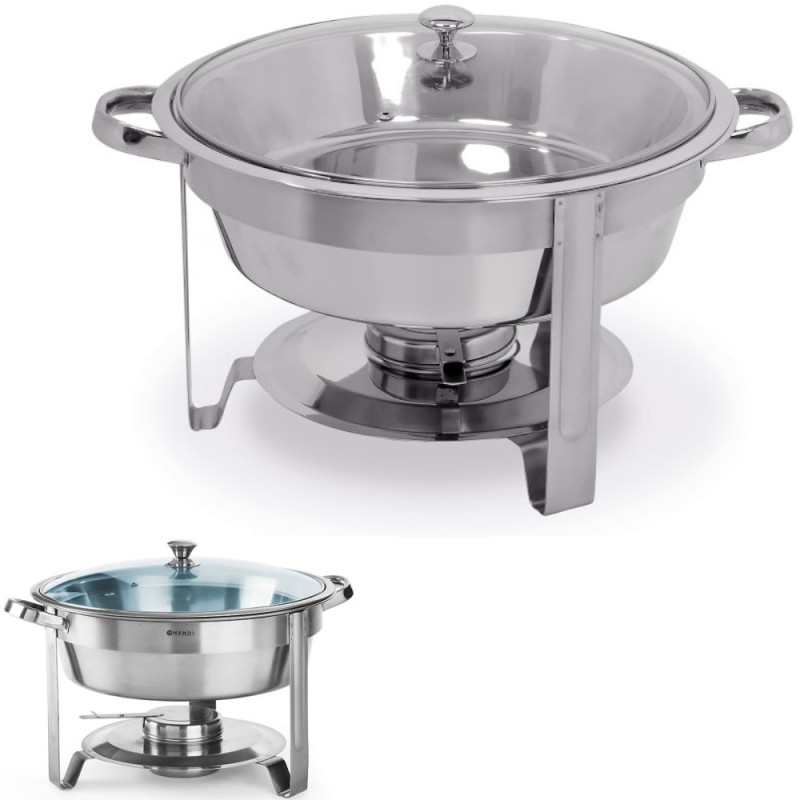 Įklijuokite maisto šildytuvą apvalaus plieno sk. 345 mm 3,5 l - Hendi 470619 Įklijuokite maisto šildytuvą apvalaus plieno sk. 345 mm 3,5 l - Hendi 470619