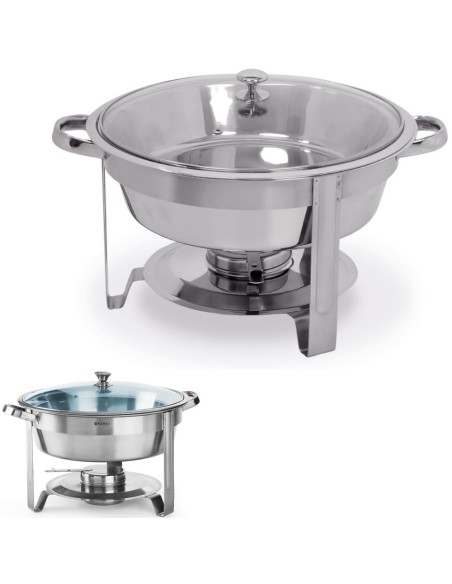 Įklijuokite maisto šildytuvą apvalaus plieno sk. 345 mm 3,5 l - Hendi 470619 Įklijuokite maisto šildytuvą apvalaus plieno sk. 345 mm 3,5 l - Hendi 470619