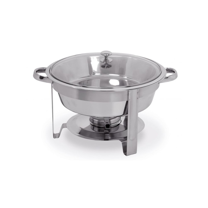 Įklijuokite maisto šildytuvą apvalaus plieno sk. 345 mm 3,5 l - Hendi 470619