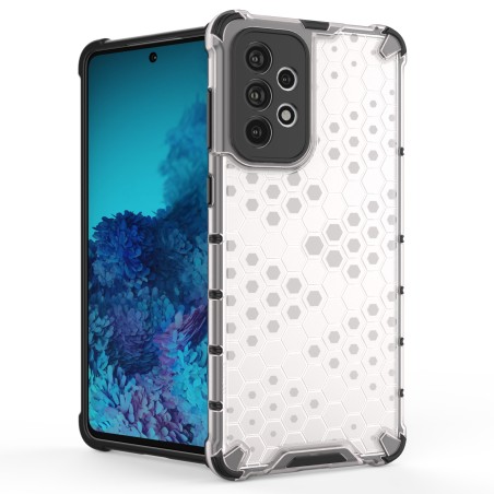 Korinis šarvuotas dėklas su gelio rėmeliu, skirtas Samsung Galaxy A73 juodas Korinis šarvuotas dėklas su gelio rėmeliu, skirtas Samsung Galaxy A73 juodas