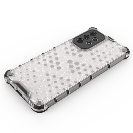 Korinis šarvuotas dėklas su gelio rėmeliu, skirtas Samsung Galaxy A73 juodas Korinis šarvuotas dėklas su gelio rėmeliu, skirtas Samsung Galaxy A73 juodas