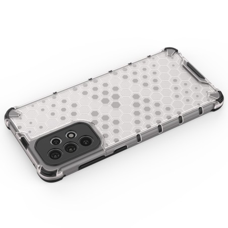 Korinis šarvuotas dėklas su gelio rėmeliu, skirtas Samsung Galaxy A73 juodas Korinis šarvuotas dėklas su gelio rėmeliu, skirtas Samsung Galaxy A73 juodas