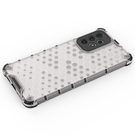 Korinis šarvuotas dėklas su gelio rėmeliu, skirtas Samsung Galaxy A73 juodas Korinis šarvuotas dėklas su gelio rėmeliu, skirtas Samsung Galaxy A73 juodas