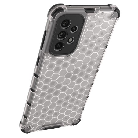 Korinis šarvuotas dėklas su gelio rėmeliu, skirtas Samsung Galaxy A73 juodas Korinis šarvuotas dėklas su gelio rėmeliu, skirtas Samsung Galaxy A73 juodas