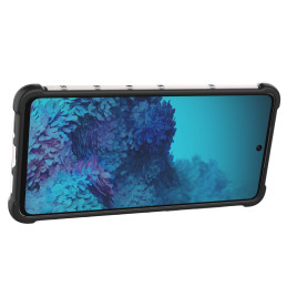 Korinis šarvuotas dėklas su gelio rėmeliu, skirtas Samsung Galaxy A73 skaidrus