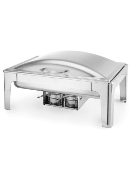 Maisto šildytuvas pasta žvakėms satininis plienas GN 1/1