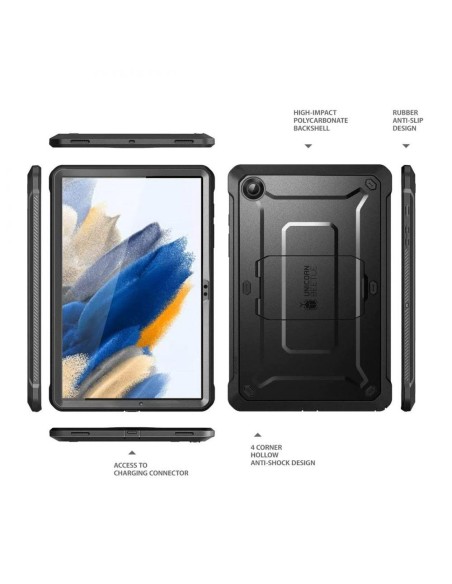 Supcase Unicorn Beetle Pro dėklas, skirtas Samsung Galaxy Tab A8 10.5& 39 & 39 - juodas Supcase Unicorn Beetle Pro dėklas, skirtas Samsung Galaxy Tab A8 10.5& 39 & 39 - juodas