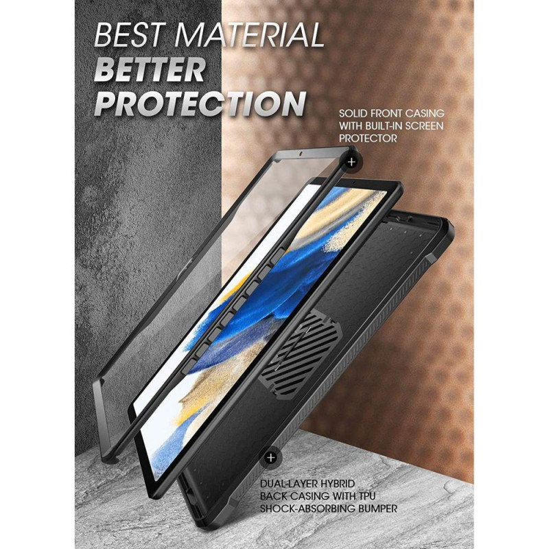 Supcase Unicorn Beetle Pro dėklas, skirtas Samsung Galaxy Tab A8 10.5& 39 & 39 - juodas