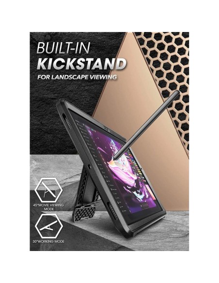Supcase Unicorn Beetle Pro dėklas, skirtas Samsung Galaxy Tab A8 10.5& 39 & 39 - juodas Supcase Unicorn Beetle Pro dėklas, skirtas Samsung Galaxy Tab A8 10.5& 39 & 39 - juodas