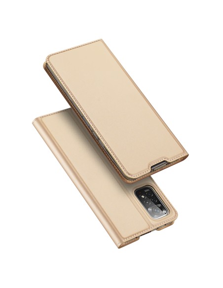 Dux Ducis Skin Pro dėklo atverčiamas dangtelis Xiaomi Redmi Note 11 Pro 5G / 11 Pro Gold Dux Ducis Skin Pro dėklo atverčiamas dangtelis Xiaomi Redmi Note 11 Pro 5G / 11 Pro Gold