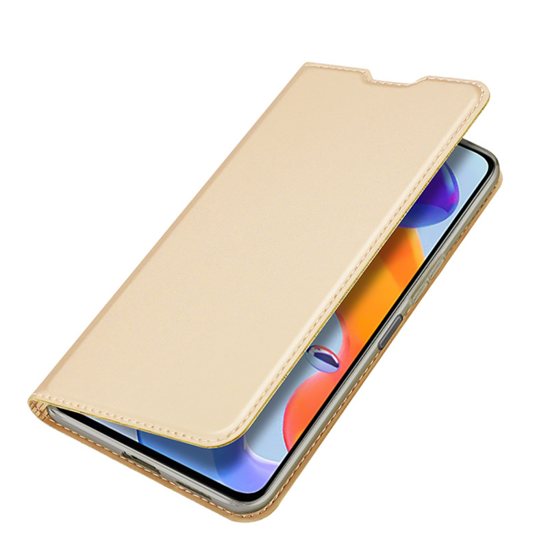 Dux Ducis Skin Pro dėklo atverčiamas dangtelis Xiaomi Redmi Note 11 Pro 5G / 11 Pro Gold