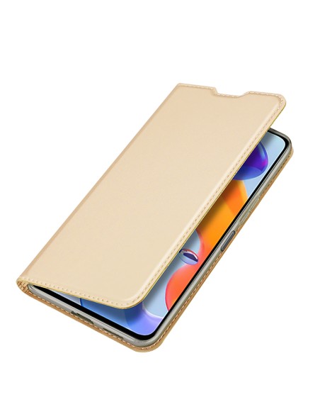Dux Ducis Skin Pro dėklo atverčiamas dangtelis Xiaomi Redmi Note 11 Pro 5G / 11 Pro Gold Dux Ducis Skin Pro dėklo atverčiamas dangtelis Xiaomi Redmi Note 11 Pro 5G / 11 Pro Gold
