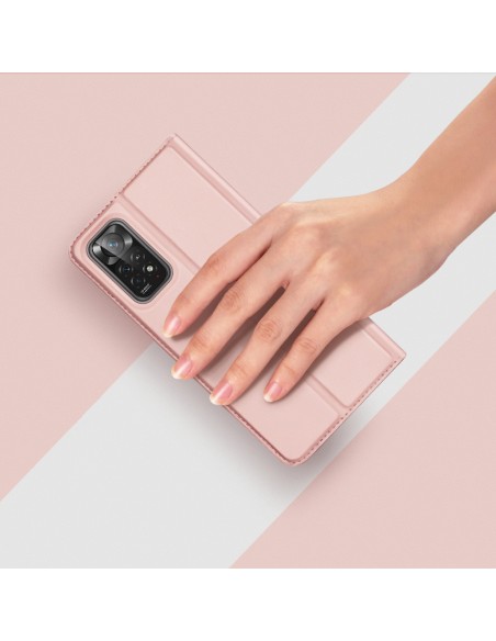 Dux Ducis Skin Pro dėklo atverčiamas dangtelis Xiaomi Redmi Note 11 Pro 5G / 11 Pro Gold Dux Ducis Skin Pro dėklo atverčiamas dangtelis Xiaomi Redmi Note 11 Pro 5G / 11 Pro Gold
