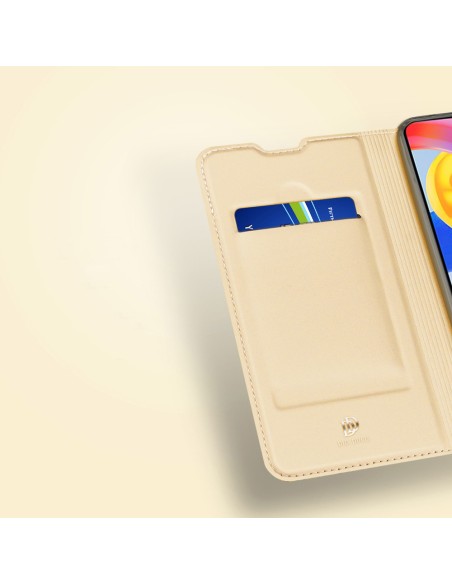 Dux Ducis Skin Pro dėklo atverčiamas dangtelis Xiaomi Redmi Note 11 Pro 5G / 11 Pro Gold Dux Ducis Skin Pro dėklo atverčiamas dangtelis Xiaomi Redmi Note 11 Pro 5G / 11 Pro Gold