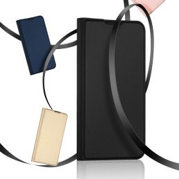 Dux Ducis Skin Pro dėklo atverčiamas dangtelis Xiaomi Redmi Note 11 Pro 5G / 11 Pro Gold