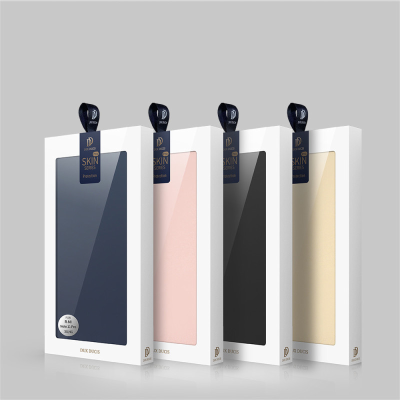 Dux Ducis Skin Pro dėklo atverčiamas dangtelis Xiaomi Redmi Note 11 Pro 5G / 11 Pro Gold