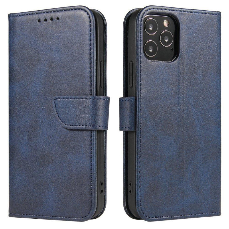 Magnet Case elegantiškas dėklas su atvartu ir stovo funkcija, skirta Xiaomi Redmi Note 11S / Note 11 mėlynai Magnet Case elegantiškas dėklas su atvartu ir stovo funkcija, skirta Xiaomi Redmi Note 11S / Note 11 mėlynai