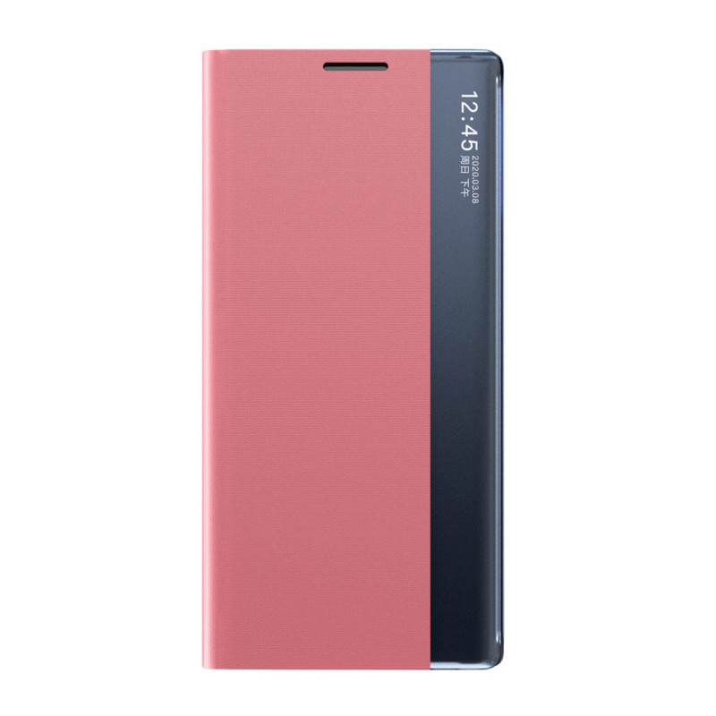 Naujas Sleep Case Cover Flip dėklas su stovo funkcija, skirtas Xiaomi Redmi Note 11 Pro 5G / 11 Pro Pink