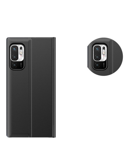 Naujas Sleep Case dangtelis su stovo funkcija, skirtas Xiaomi Redmi Note 11 Pro 5G / 11 Pro blue