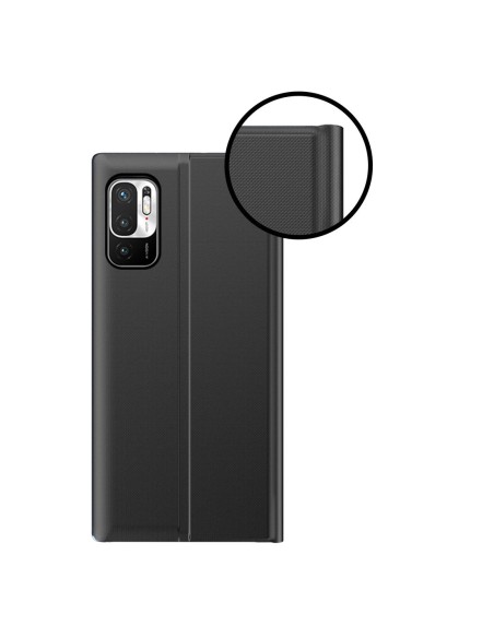 Naujas Sleep Case dangtelis su stovo funkcija, skirtas Xiaomi Redmi Note 11 Pro 5G / 11 Pro blue