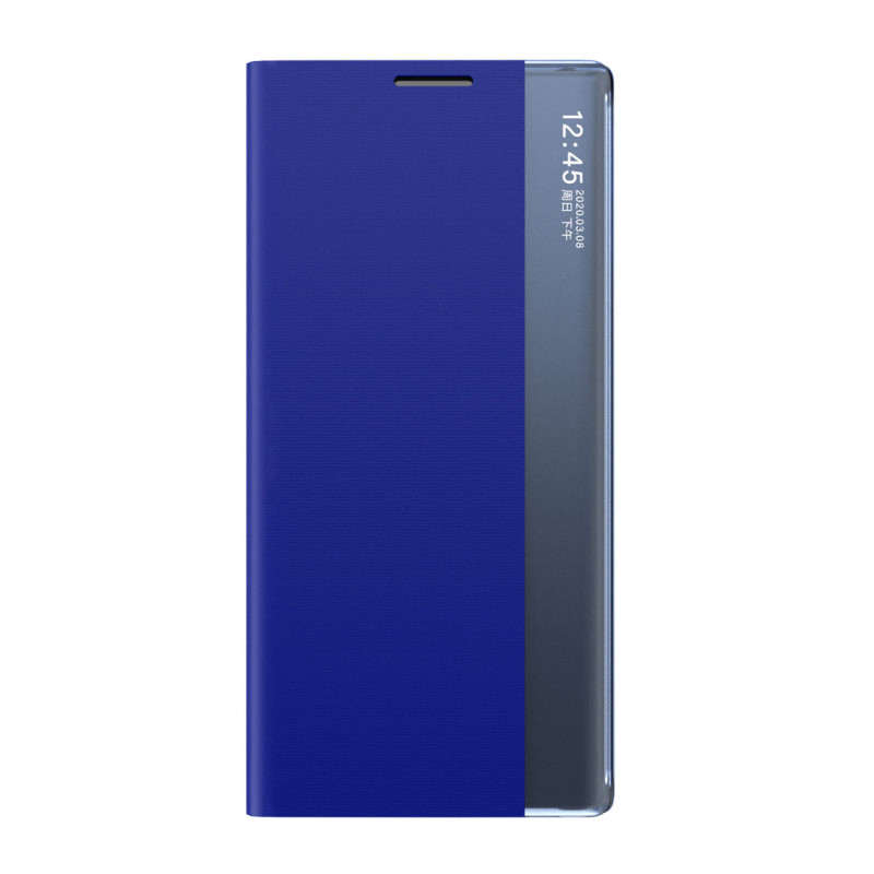 Naujas Sleep Case dangtelis su stovo funkcija, skirtas Xiaomi Redmi Note 11S / Note 11 mėlynai