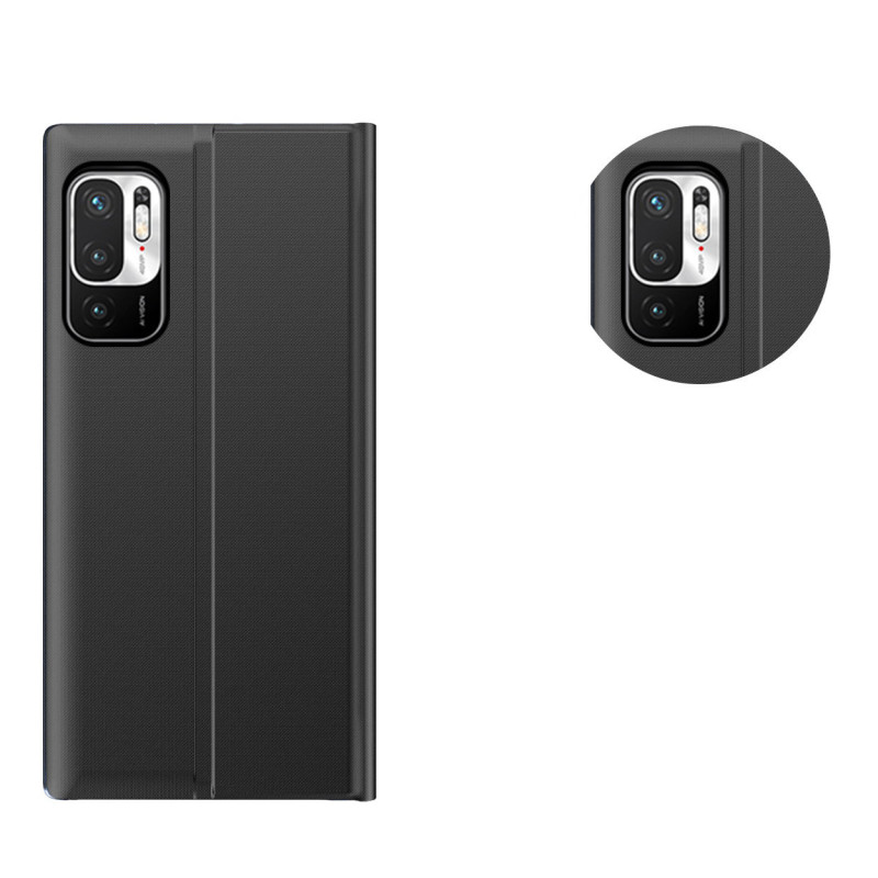 Naujas Sleep Case dangtelis su stovo funkcija, skirtas Xiaomi Redmi Note 11S / Note 11 mėlynai