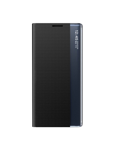 Naujas miego dėklo dangtelis su atvartu ir stovo funkcija, skirtas Xiaomi Redmi Note 11S / Note 11 juodas Naujas miego dėklo dangtelis su atvartu ir stovo funkcija, skirtas Xiaomi Redmi Note 11S / Note 11 juodas