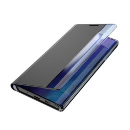 Naujas miego dėklo dangtelis su atvartu ir stovo funkcija, skirtas Xiaomi Redmi Note 11S / Note 11 juodas