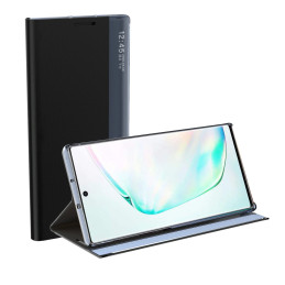 Naujas miego dėklo dangtelis su atvartu ir stovo funkcija, skirtas Xiaomi Redmi Note 11S / Note 11 juodas