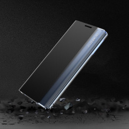 Naujas miego dėklo dangtelis su atvartu ir stovo funkcija, skirtas Xiaomi Redmi Note 11S / Note 11 juodas