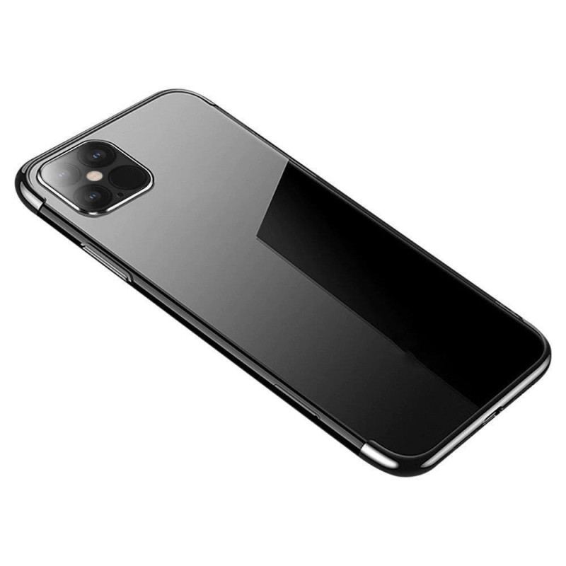 Clear Color dėklo gelio dangtelis su metaliniu rėmeliu, skirtas Samsung Galaxy A13 5G black Clear Color dėklo gelio dangtelis su metaliniu rėmeliu, skirtas Samsung Galaxy A13 5G black