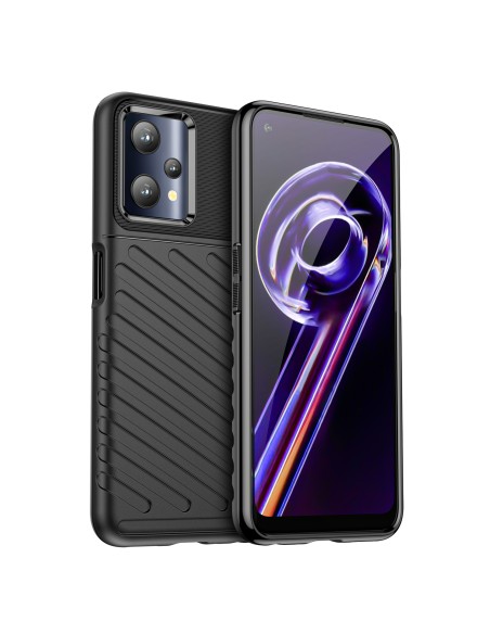 Thunder Case lankstus šarvuotas dėklas, skirtas Realme 9 Pro juodas