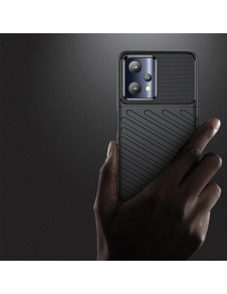 Thunder Case lankstus šarvuotas dėklas, skirtas Realme 9 Pro juodas