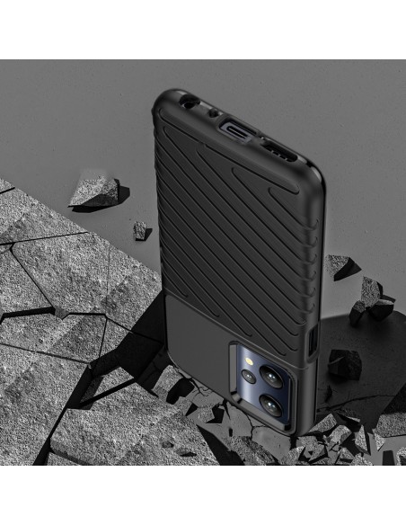 Thunder Case lankstus šarvuotas dėklas, skirtas Realme 9 Pro juodas