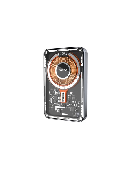 Dudao TGK1 maitinimo blokas su MagSafe belaidžiu įkrovikliu 15W 10000mAh juoda (TGK1-juoda)