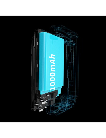 Dudao TGK1 maitinimo blokas su MagSafe belaidžiu įkrovikliu 15W 10000mAh juoda (TGK1-juoda)