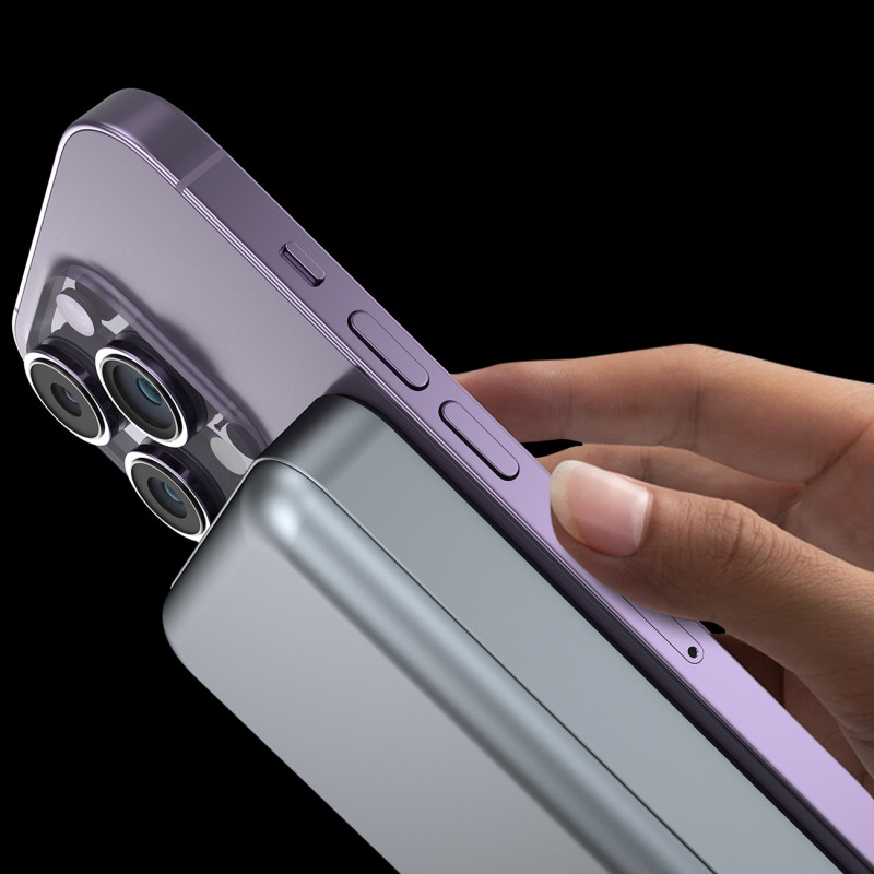 Dudao TGK1 maitinimo blokas su MagSafe belaidžiu įkrovikliu 15W 10000mAh juoda (TGK1-juoda)