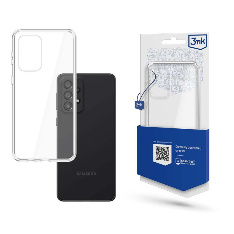 3mk skaidrus dėklas, skirtas Samsung Galaxy A33 5G - skaidrus