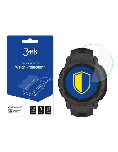 3mk Watch Protection™ hibridinis stiklas v. FlexibleGlass Lite su Garmin Instinct 2s 3mk Watch Protection™ hibridinis stiklas v. FlexibleGlass Lite su Garmin Instinct 2s