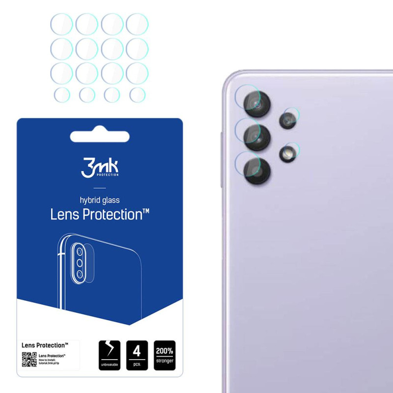 3mk Lens Protection™ hibridinis fotoaparato stiklas, skirtas Samsung Galaxy A33 5G