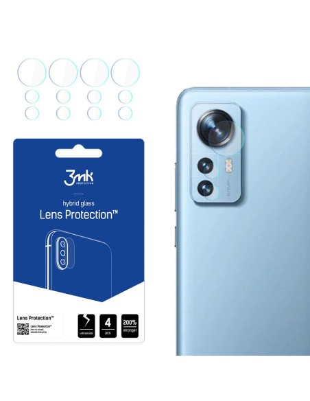 3mk Lens Protection™ hibridinis fotoaparato stiklas, skirtas Xiaomi 12/ 12X 3mk Lens Protection™ hibridinis fotoaparato stiklas, skirtas Xiaomi 12/ 12X