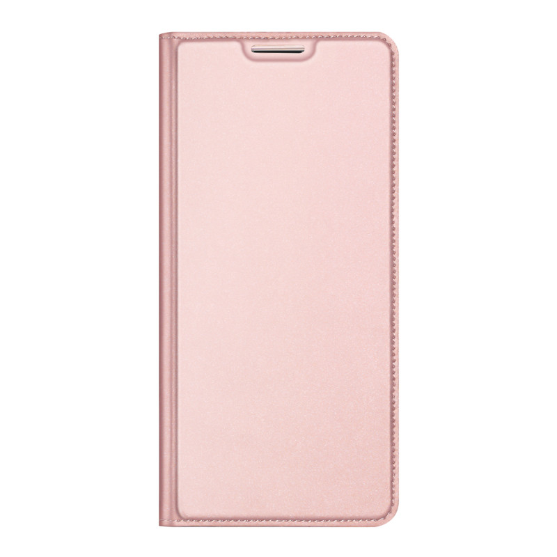 Dux Ducis Skin Pro dėklas su atvartu, skirtas Samsung Galaxy A23 rožinės spalvos