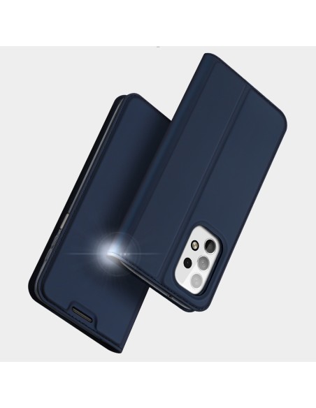 Dux Ducis Skin Pro dėklas su atvartu, skirtas Samsung Galaxy A23 rožinės spalvos Dux Ducis Skin Pro dėklas su atvartu, skirtas Samsung Galaxy A23 rožinės spalvos