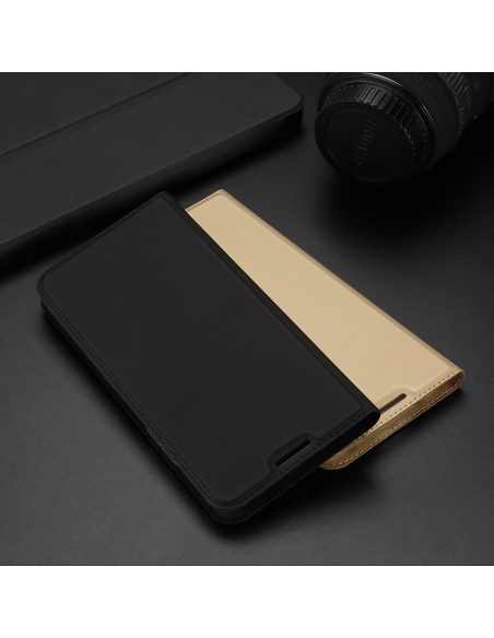 Dux Ducis Skin Pro dėklas su atvartu, skirtas Samsung Galaxy A23 rožinės spalvos Dux Ducis Skin Pro dėklas su atvartu, skirtas Samsung Galaxy A23 rožinės spalvos