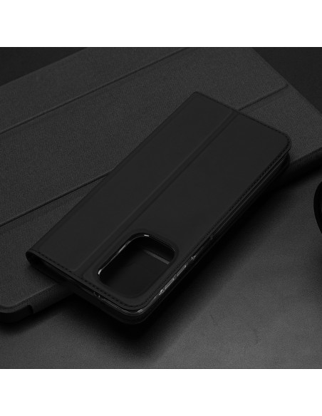 Dux Ducis Skin Pro dėklas su atvartu, skirtas Samsung Galaxy A23 rožinės spalvos Dux Ducis Skin Pro dėklas su atvartu, skirtas Samsung Galaxy A23 rožinės spalvos