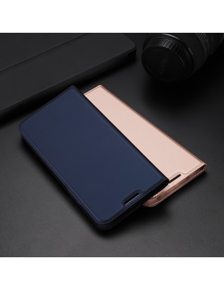 Dux Ducis Skin Pro dėklas su atvartu, skirtas Samsung Galaxy A23 rožinės spalvos Dux Ducis Skin Pro dėklas su atvartu, skirtas Samsung Galaxy A23 rožinės spalvos
